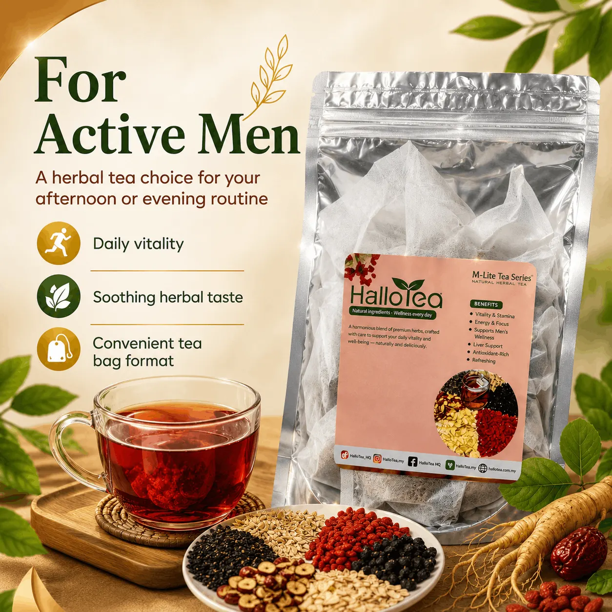 Hallo Natural Energy Booster 3